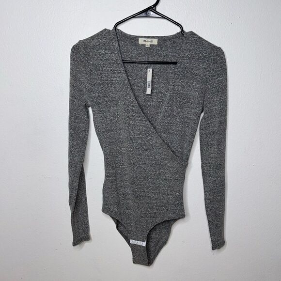 Madewell Wrap Thong Bodysuit Womens Size Small - Picture 4 of 7